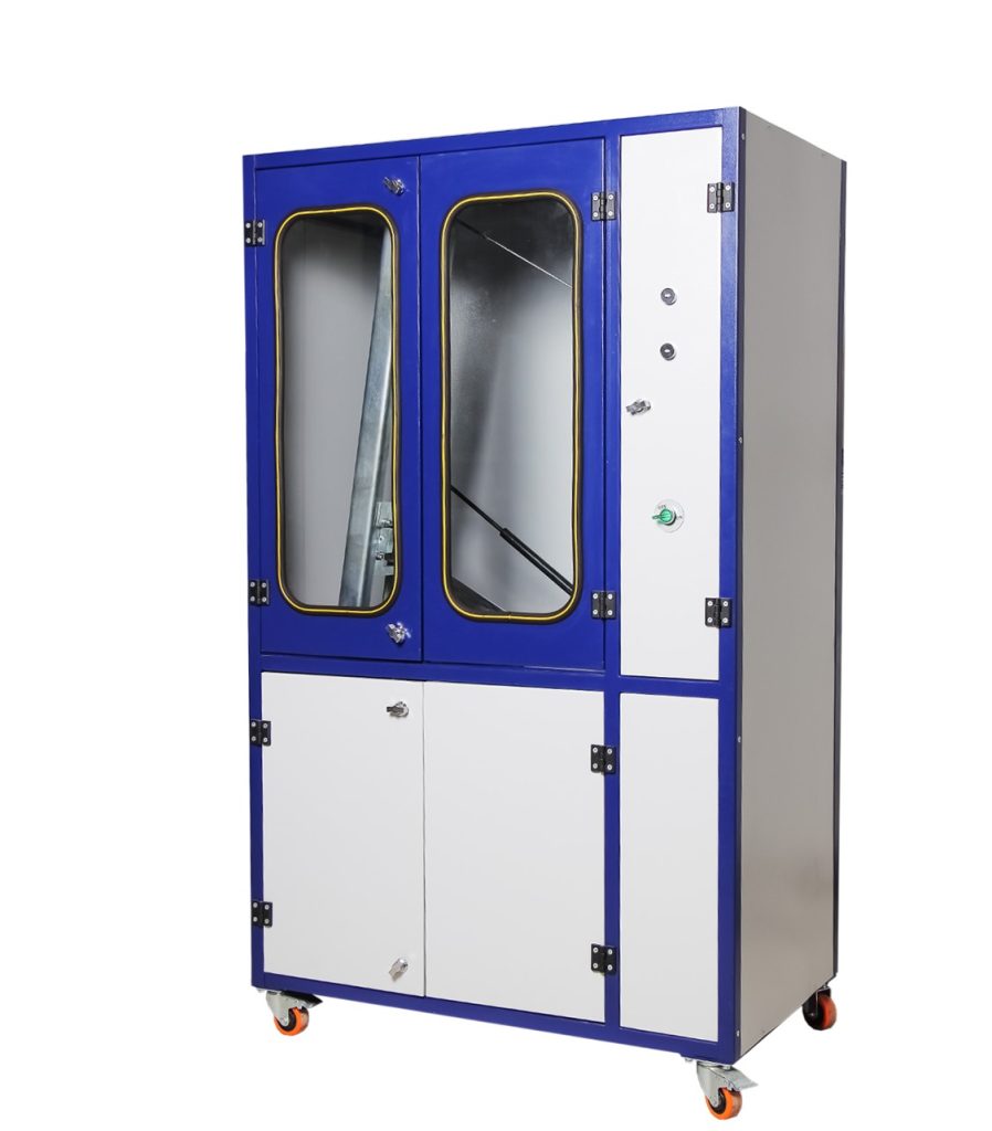جهاز اختبار منع التسرب تحت الانحناء (Leak Tightness Tester) لفحص وصلات الأنابيب تحت الضغط وفق معيار ISO 3503.
